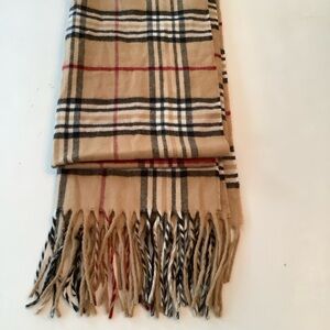 V.FRAAS Cashmink Germany Classic Preppy Plaid Soft Unisex Scarf Wrap